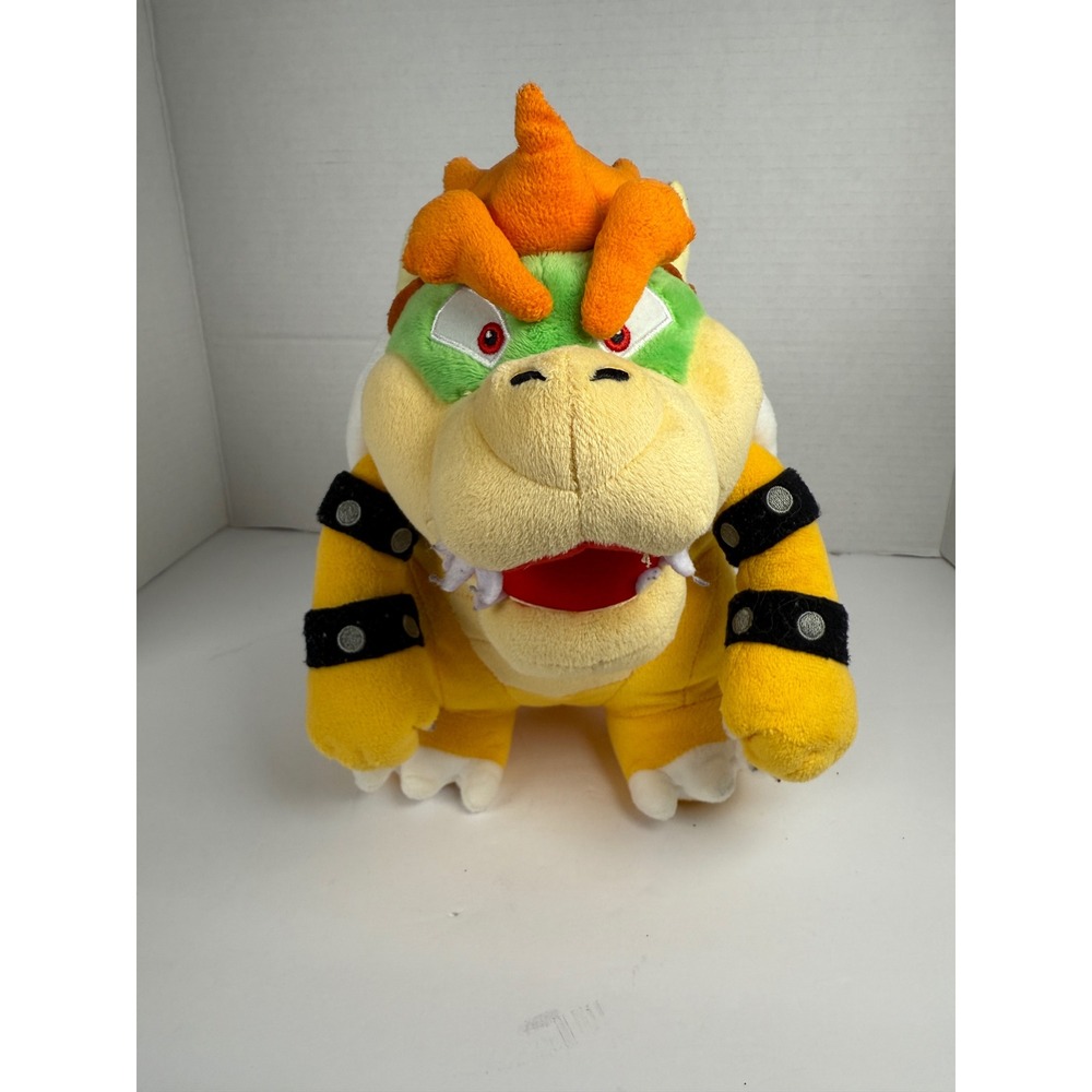 Super Mario Bros. Bowser Plush Toy by little buddy stuffed animal Nintendo